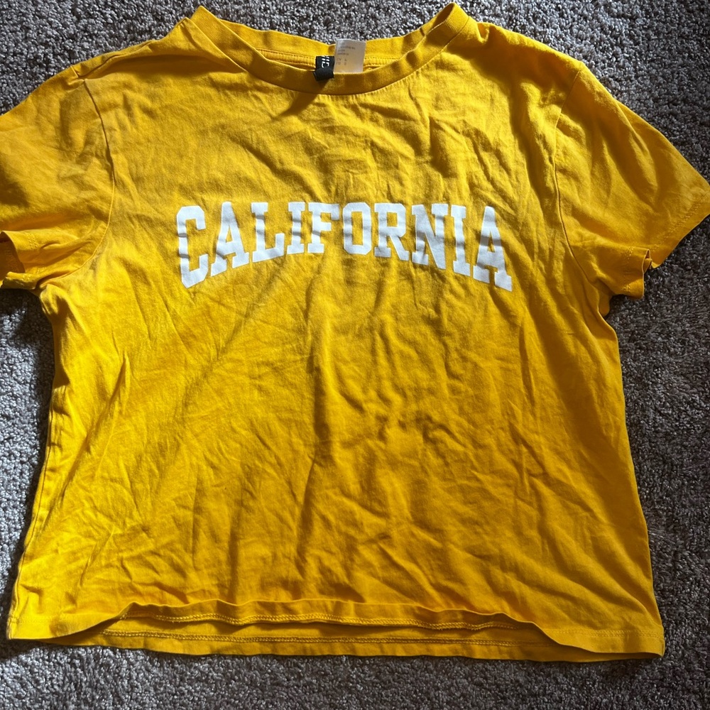 Yellow top from H&M (California) very easy to style never worn-brand new